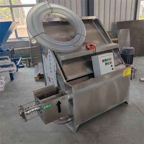 电动纸浆干湿分离机自动出料粪便脱水机 酒槽挤压分离机