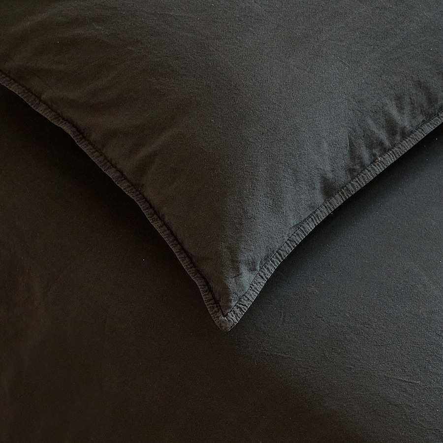 双针酵素水洗全棉四件套日式简约炭黑色纯棉被套床单裸睡床上用品,农机/农具/农膜,其它农用工具,淘宝优惠券,粉丝福利购,淘宝优惠卷