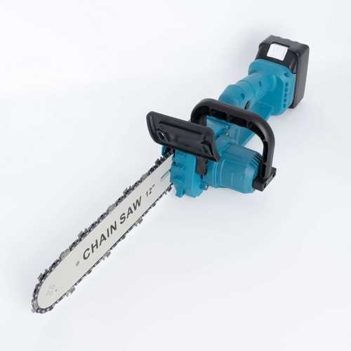 跨境多功能12寸无刷电链锯家用大功率伐木锯木工园林锂电手提锯