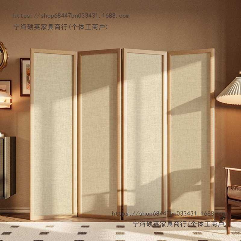 复古茶室禅意日式奶油风实木新中式屏风隔断客厅折叠移动家用遮挡,农机/农具/农膜,其它农用工具,淘宝优惠券,粉丝福利购,淘宝优惠卷