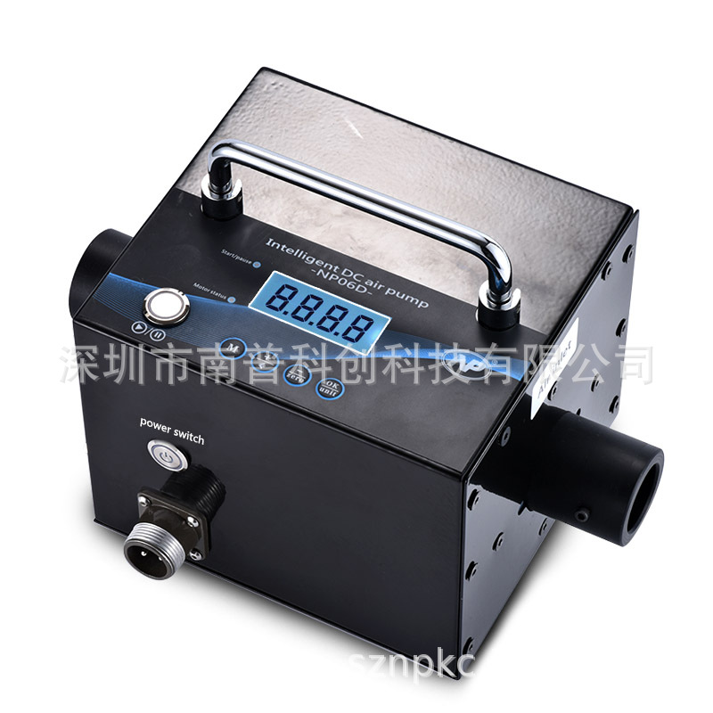 智能直流充气泵NP06D 精准测压 充饱即停 自动补气 南普科创定制
