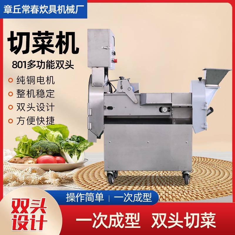 常春商用切菜机切条切丁机全自动食堂厨房多功能切菜机切丝切片器