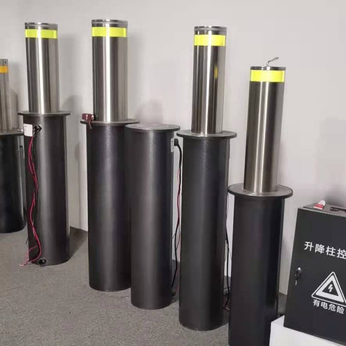 升降柱液压304不锈钢隔离桩停车场学校遥控挡车桩全半自动升降柱