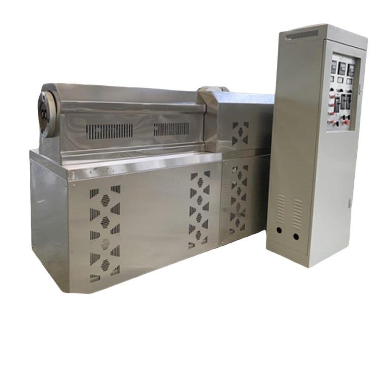 商用小型全自动辣条机器双螺杆辣条膨化机质保一年上门安装