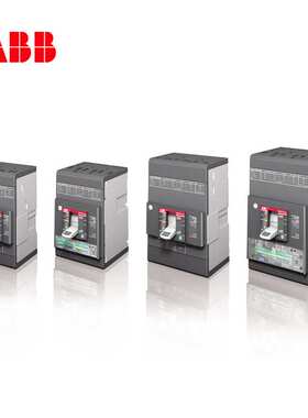 ABB TmaxXT2空开塑壳断路器分断50KA3P三极8A过载短路保护固定式