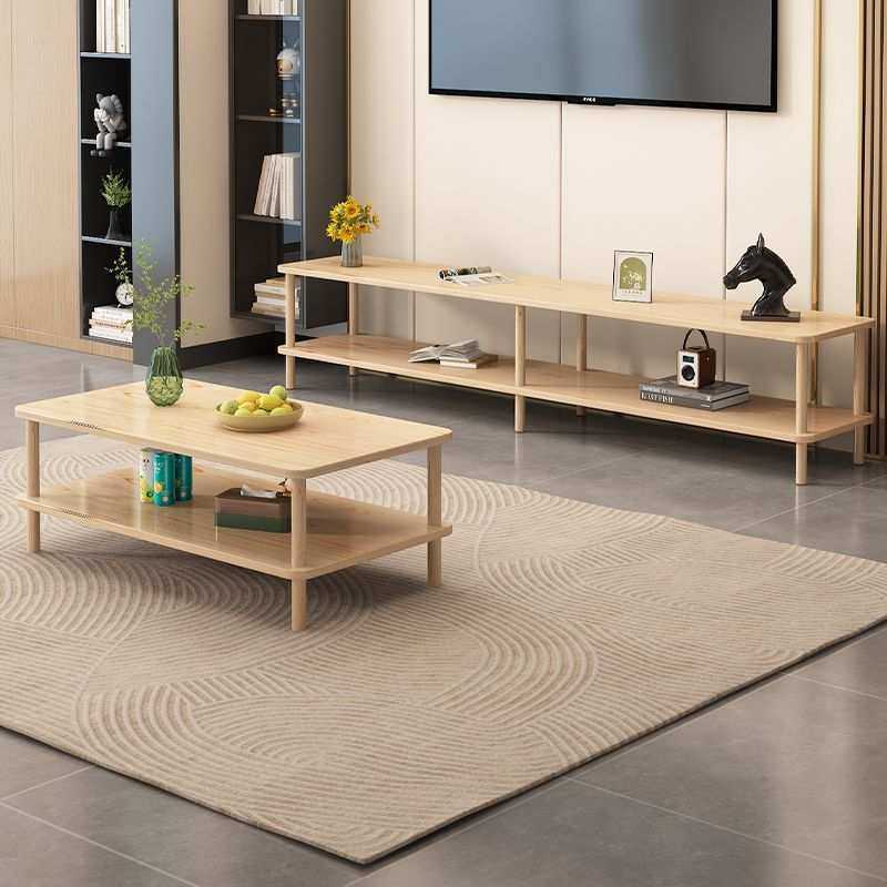电视柜经济简约乍长条桌简约客厅家用小户型茶几电视柜组合电视柜
