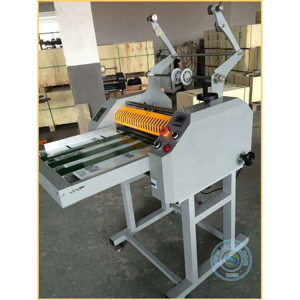 单面防卷曲胶辊双面割刀虚线刀卷材板材自动覆膜机高效热覆膜机