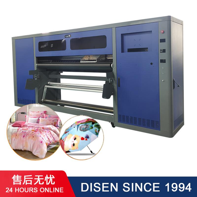 宽幅16喷头i200数码印花打印机 化纤布料热升华热转印打印机高速