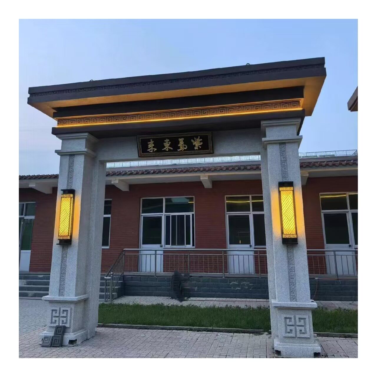 鹤峰别墅门楼模具利川别墅门楼模板咸丰中式门楼模具随州中式门楼