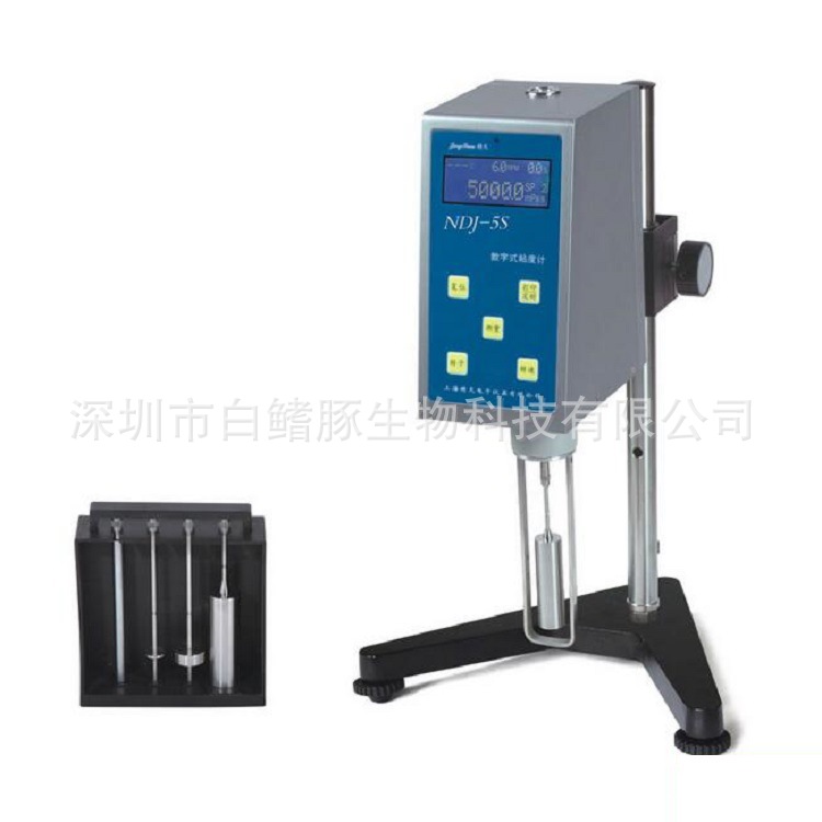 上海精天数显粘度计数字式粘度计NDJ-5S型旋转式粘度计