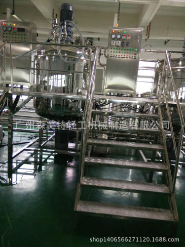 生物液肥真空发酵罐微生物发酵搅拌罐1000L真空发酵乳化罐槽