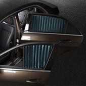 风神30汽车窗动帘缩402专车轨A道隔热遮光私密侧窗帘自伸遮阳帘