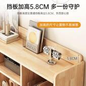 全实书木轻奢柜架落地书架客厅靠家墙储物柜简易矮书KOQ柜用书书