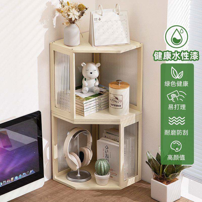 书架转角置物架家用学生桌上新款多层书柜儿童收纳架子办公室台面
