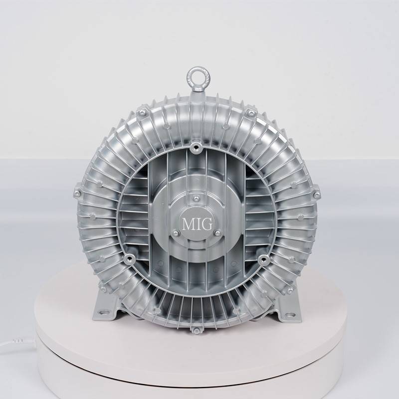 高压涡轮鼓风机3000W工业吸尘器旋涡气泵三相无刷1排风大风量