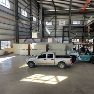 机制岩棉彩钢夹芯板防火隔热板外墙保温板隔音50mm泡沫夹芯板隔墙