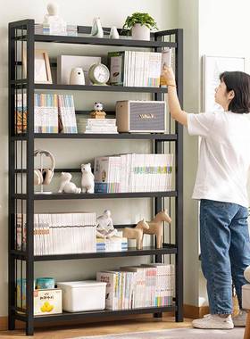 5A1书架落地书柜子置物架书本EDB收纳儿易童客厅家用简Y物办公室