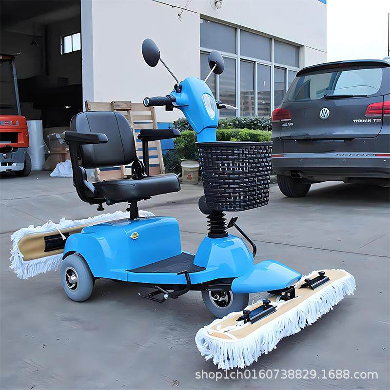 电433动尘推车超地面清洁商用市驾驶式清洁车车间推扫地尘车