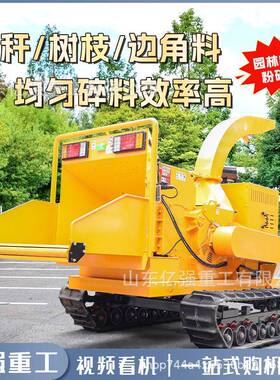 树枝材粉碎机小型木树木电动破机QCF碎园林枝果园果树条家用碎枝