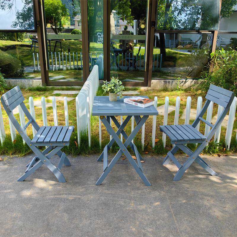 7T简约实木F76JJMMJ台折叠桌椅背户椅凳子户外便携式小型靠家用阳