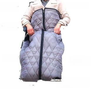 轮椅出行暖被防保风被老人护腿暖毯冬季防寒保挡风95防风罩盖毯加