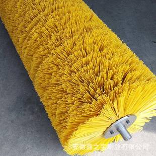 扫雪清刷环卫扫雪车毛刷扫机滚筒毛刷路尼龙LDL辊塑料丝扫雪刷扫