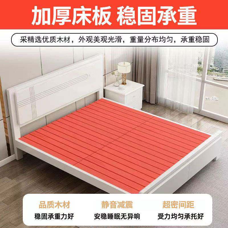 全实床简约木床现代人床米主卧UFG木大床实家用出租屋储物床婚大