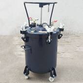 不锈钢储漆罐 气动搅拌压力桶 10升20L30L40L60升喷漆桶 自动搅拌
