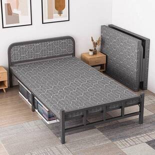 折叠床单人床家用成公人舍简易XAE办宿午室睡午休铁床出租屋陪护