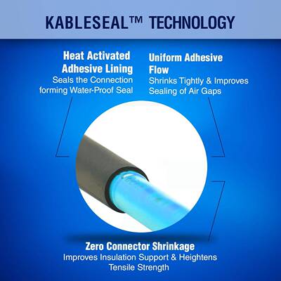 New Age America? 340pcs KableSeal? 热收缩对接连接器套件 |