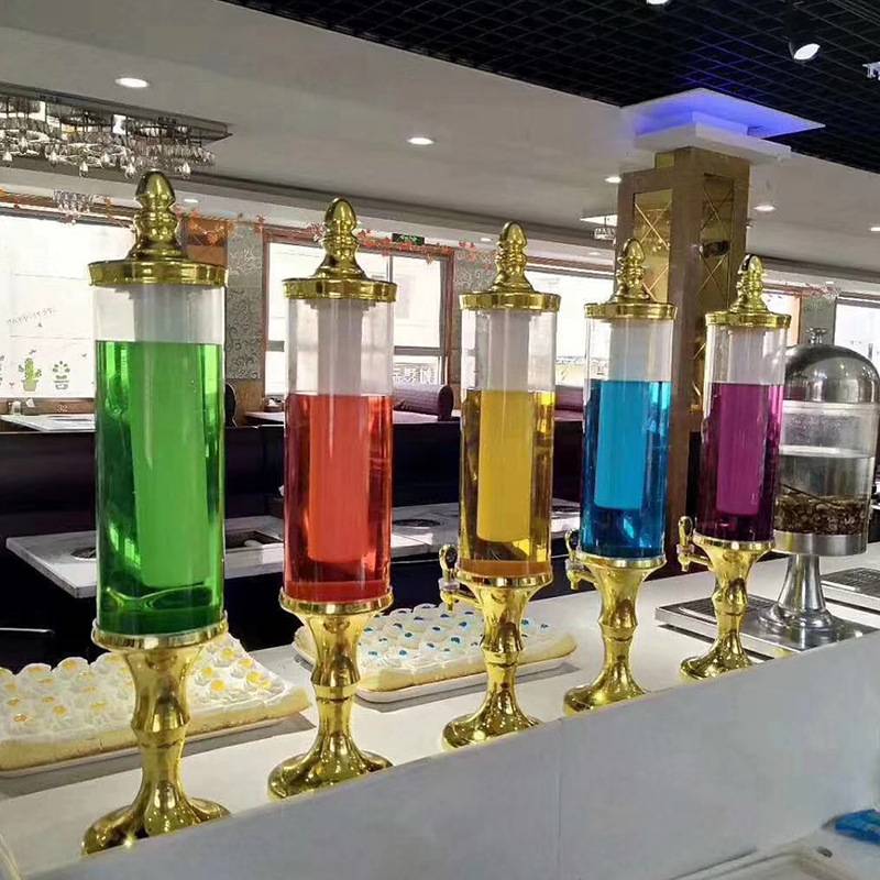 酒炮桶欧式网红1.5升 2升 3升精酿果汁桶分酒器发光啤酒酒炮商用
