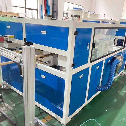 VClt-03一出二管材生穿产出线穿线管生产设备16-40筋P管挤机新材