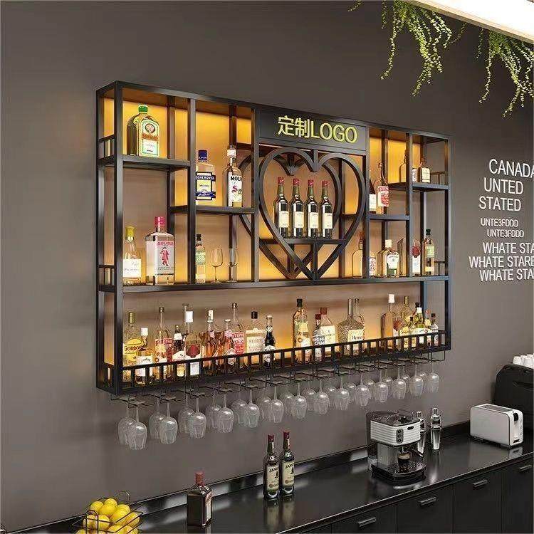 铁酒架奢酒柜墙面物架收纳架PBQ挂壁酒柜墙上轻壁挂式艺一体置酒,美容美体仪器,其它面部美容工具配件,淘宝优惠券,粉丝福利购,淘宝优惠卷