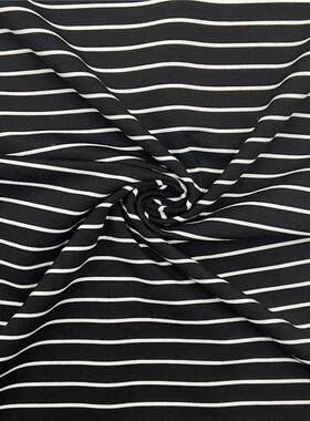 家销夏季针织汗布涤厂棉色DEY织间T条彩色平直板拉架布男装恤polo