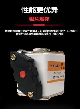 RNS4(P101)方型RS4(P101快熔P8型单孔快体速熔断器00v半导保护熔