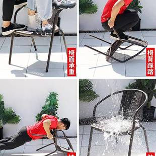 院椅子户桌庭院带伞外摆室外休闲组合波尔多椅外天露阳台椅子桌子