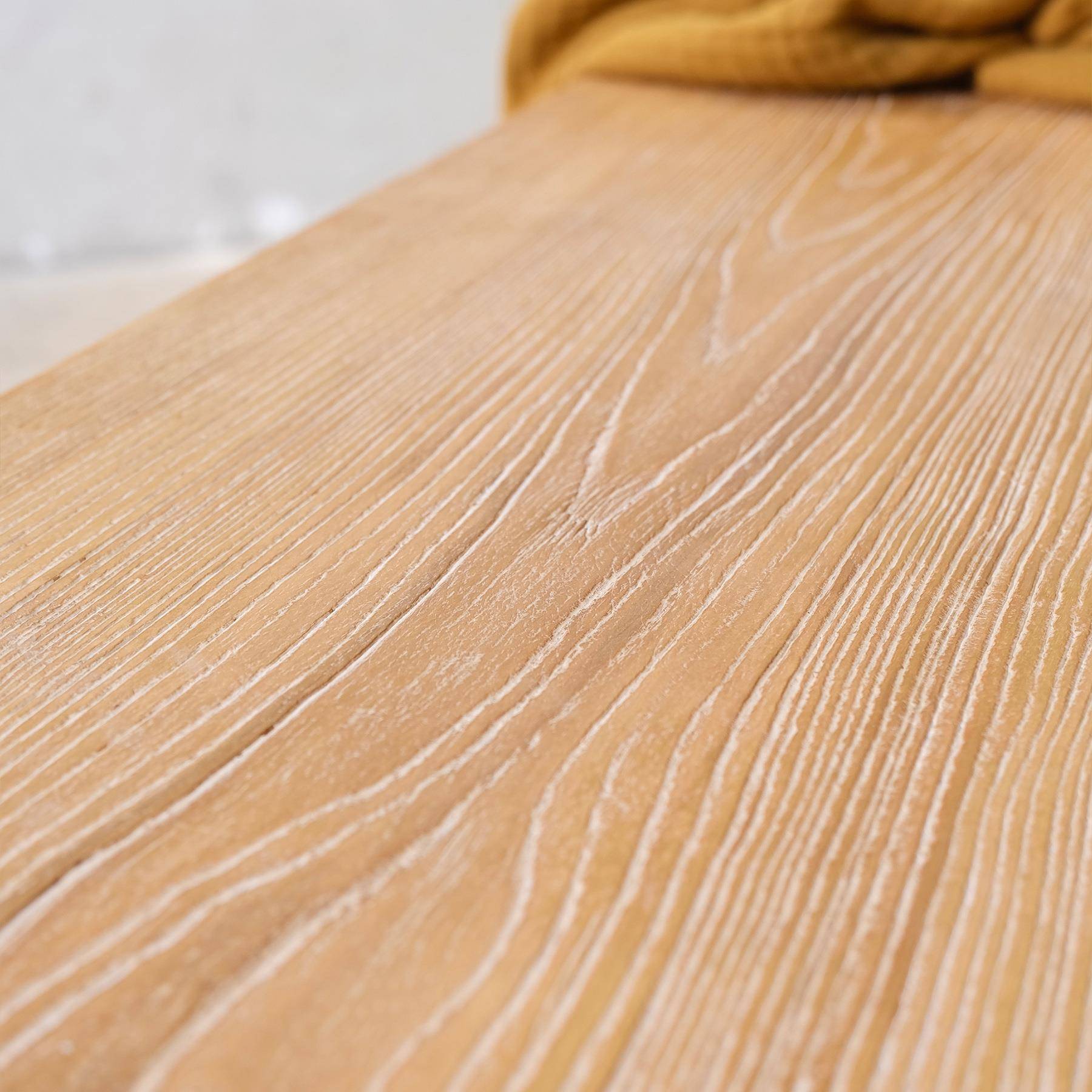 中古风实木长白条凳腊木拉TWB丝做长旧长凳板莫比恩款茶桌凳