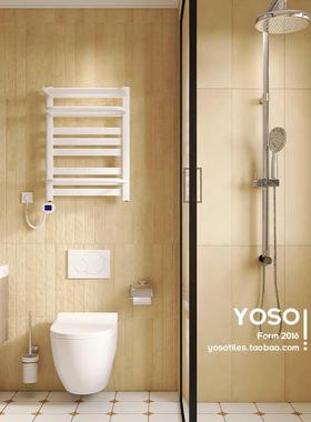 有所复古风绿色卫生间瓷地砖法中古浴室墙藤蔓绿砖式长条砖00x900