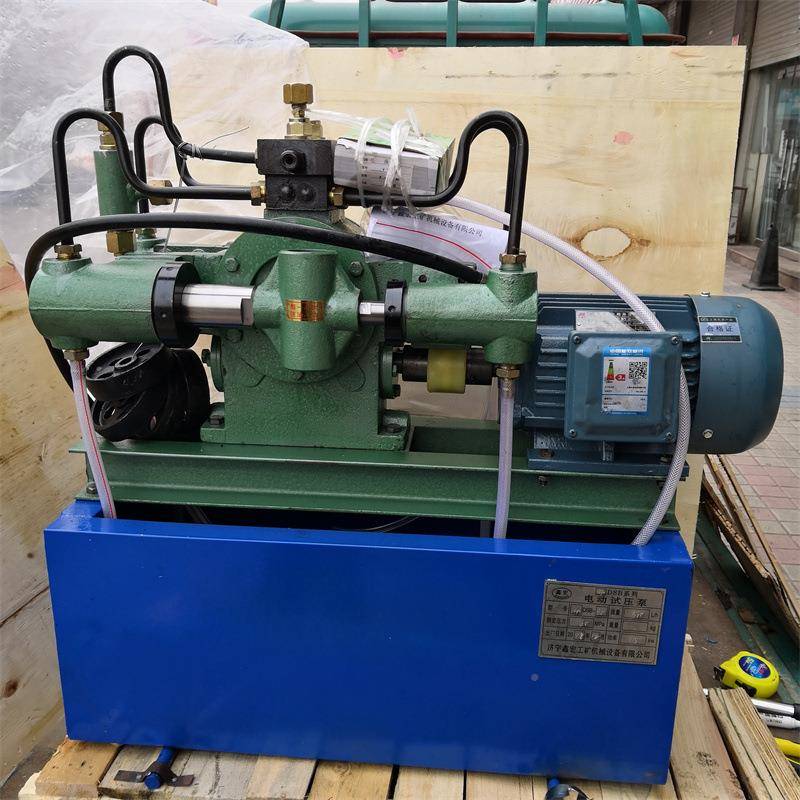 厂家管试压机P道PR水管压泵四测缸管打压机4DSFHSY/B电动试压水泵