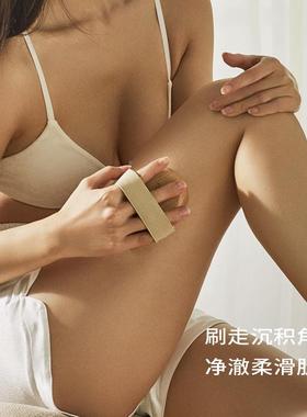 WB7刷身体刷Z磨猪F7596HSM鬃干毛沐浴洗澡刷子洗澡搓背刷砂膏用刷