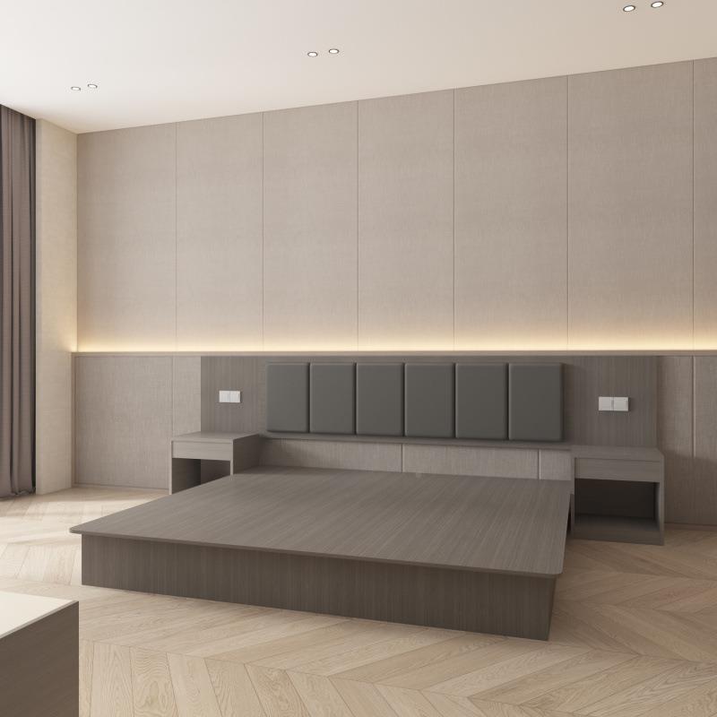 制定人E1级868环保现代格双床标间宾馆公寓床民酒店宿全套风家具