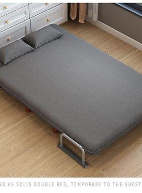 家用可折叠沙发床两用简多家功能红布艺沙发双人TUY单人网易沙发