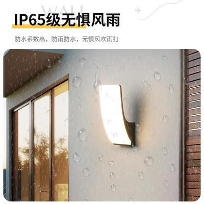 户外灯高亮壁灯防水过道楼梯庭院室灯阳台口主门照明ledSTL——1