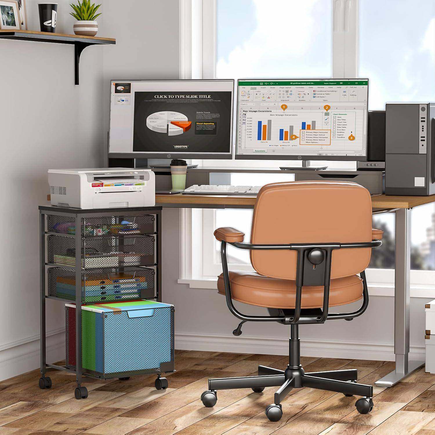 大容量可移动文件柜式家庭公室多功能带抽推屉WJTC02储物车文件车,收纳整理,书桌收纳置物架,淘宝优惠券,粉丝福利购,淘宝优惠卷