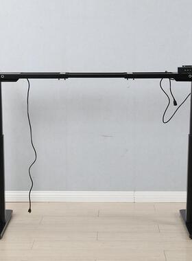 椭圆电动降桌站立式办公桌学升习桌升65563子双电机能降桌架智现