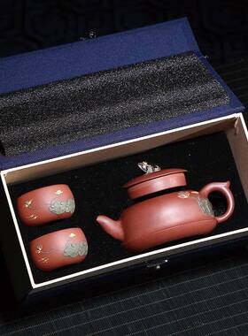 纯紫砂壶送全手工球孔西施壶BVVK泡茶小容量单人茶大具套装礼