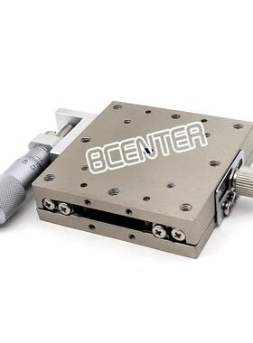现货X轴线性滚导引不珠7锈钢滑台MX1680-SC/MX70-SS光学微位调移