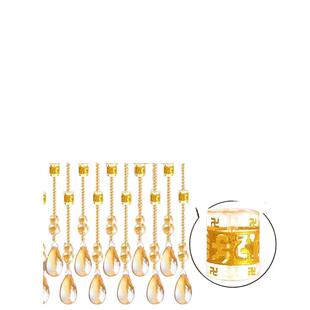 水晶珠帘门帘隔断帘红客厅厨MFC门房卧室门门卫生间网对免打孔安