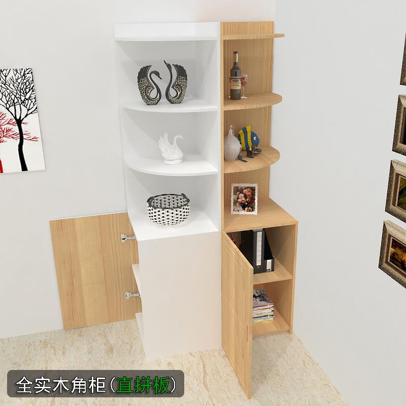 柜W8实木柜拐角客柜墙角置855物架酒柜三角柜厅转角柜边角柜储物角落