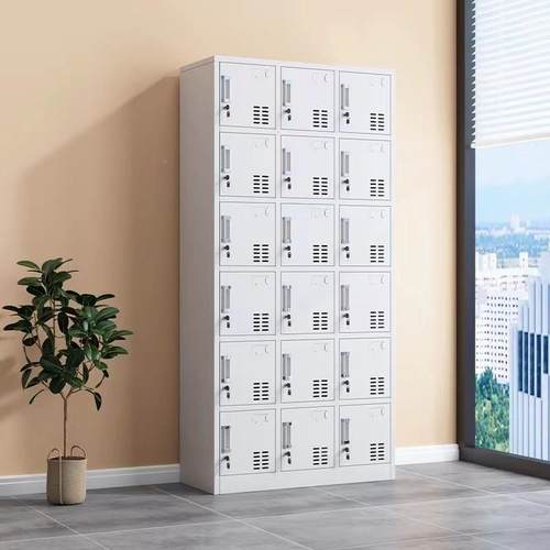 门更衣柜工厂工员宿存包柜带锁储物柜铁皮九柜舍子浴室换衣间1800